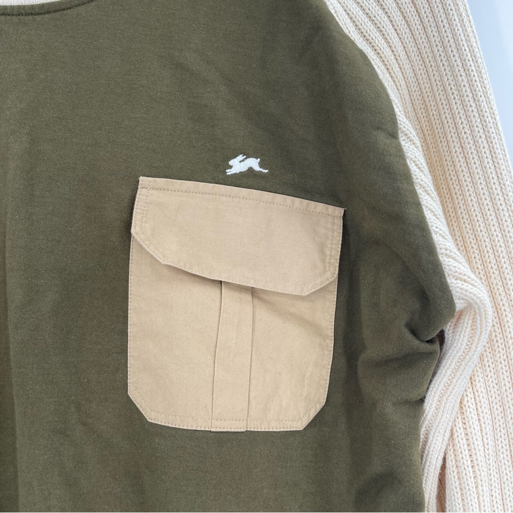 A. Tiziano Men's Color Block Sweater - Picture 4 of 13